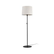 Faro Samba - lampadaire - 154 cm - beige et noir