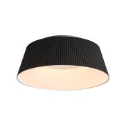 VK Lighting Aelia - plafonnier - Ø 46 x 18 cm - 30W dimmable LED inclus - noir