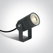 ONE Light GU10 Garden - spot au sol sur pointe - 13,2 x 11,2 cm - IP65 - anthracite