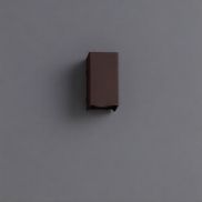 Nova Luce Elio - applique murale extérieure - 7 x 13 x 6,2 cm -  6W LED inclus - IP65 - corten