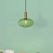 Lucide Maloto - lampe suspendue - Ø 30 x 150 cm - vert