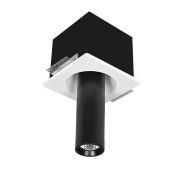 Nova Luce Giacomo - spot encastrable - 155 x 155 mm, 158 x 158 mm - noir