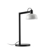 Faro Tatawin - lampe de table - 25 x 45.4 x 57.5 cm - noir satiné et blanc brillant