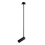 Nova Luce Brando - lampe suspendue - Ø 6 x 85 cm - noir