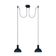 ONE Light E27 Round 2L - lampe suspendue - Ø 20 x 219,5 cm - noir