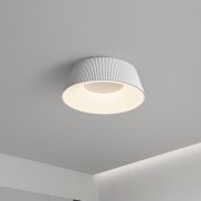 VK Lighting Aelia - plafonnier - Ø 46 x 18 cm - 30W dimmable LED inclus - blanc