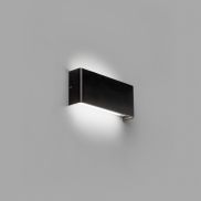 Faro Nash - applique murale - 21 x 4 x 9 cm - 8W LED inclus - noir mat