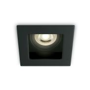 ONE Light Dark Light Square - spot encastrable - 96 x 96 mm, 80 x 80 mm format encastrable - noir