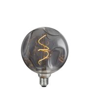 Daylight Italia Ampoule LED Bumped - Ø 14 x 18,5 cm - E27 - 5W dimmable - 1800K - fumée