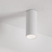 Nova Luce Comet - plafonnier - Ø 4 x 10 cm - blanc sable