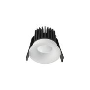 Nova Luce Petit - spot à encastrer - Ø 62 mm, Ø 55 mm à encastrer - 9W LED inclus - IP42 - blanc sable