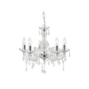 Searchlight Marie Therese - lustre - Ø 48 x 93 cm - chrome