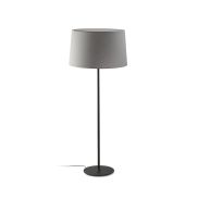 Faro Windsor - lampadaire - Ø 64 x 160 x 37,5 cm - noir mat et gris