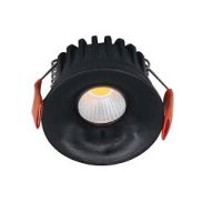 Artdelight Ottawa - spot encastré - Ø 50mm, Ø 45mm encastré - 4W LED dimmable inclus - noir