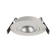 Artdelight Dublin - spot encastré - Ø 83 mm, Ø 68 mm encastré - 6W LED dimmable inclus - blanc