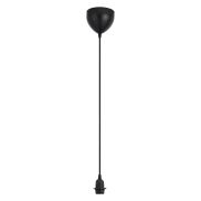 Nordlux Delux - lampe suspendue - Ø 12,4 x 200 cm - noir