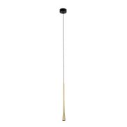 Faro Diana 400 - lampe suspendue - Ø 3,2 x 40 cm - 6W LED inclus - or satiné