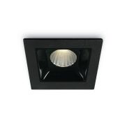 ONE Light Shop Square Boxes - spot encastré - 45 x 45 mm, 36 x 36 mm format encastré - 2W LED dimmable inclus - noir