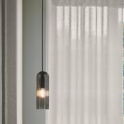 Nordlux Miella - lampe suspendue - Ø 12,3 x 230 cm - fumé