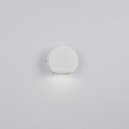 Nova Luce Sango - applique murale extérieure - 10 x 8,5 x 3,5 cm - 4W LED inclus - IP54 - blanc sablé