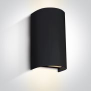 ONE Light GU10 Outdoor Cylinder Lights - applique murale d'extérieur - 11 x 8,3 x 19,5 cm - IP65 - noir