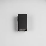 Nova Luce Elio - applique murale extérieure - 7 x 13 x 6,2 cm -  6W LED inclus - IP65 - anthracite foncé