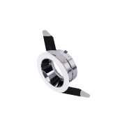 Integral LED AccentPlus Mini – spot encastrable – Ø 68 mm – diamètre d’encastrement Ø 60 mm – chrome argenté