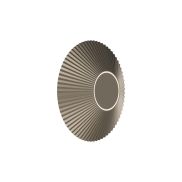 VK Lighting Amelie - applique murale - Ø 25 x 8,8 cm - 15W dimmable LED inclus - or champagne