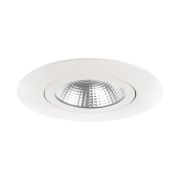 Integral LED Lux Ultra Slim - spot à encastrer - Ø 83 mm, Ø 65 mm à encastrer - 6,5W LED dimmable inclus - blanc