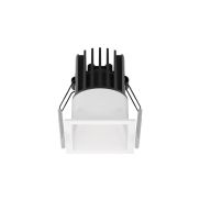 Nova Luce Bree - spot à encastrer - 56 x 56 mm, 50 x 50 mm encastré - 7W LED inclus - IP32 - blanc