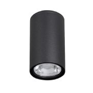 Nova Luce Ceci - plafonnier d'extérieur - Ø 5,5 x 11 cm - 3W LED inclus - IP65 - noir