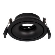 Nova Luce Enzo - spot encastrable - Ø 105 mm, Ø 100 mm encastrable - noir