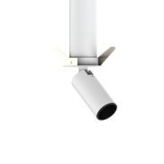 VK Lighting Coko - spot encastrable avec rosace encastrée - Ø 3,5 x 7,3 cm - Ø 60 mm taille de montage, Ø 50 mm taille d'encastrement - 6W LED incl. - blanc