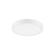 Nova Luce Perfect Profile - plafonnier télécommandé (excl.) - Ø 40 x 10 cm - 20W LED dimmable inclus - 2700K-6000K - blanc