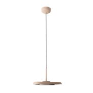 Maxlight Deux - lampe suspendue - 40 x 30 x 190 cm - 5W LED inclus - crème et gris