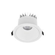Nova Luce Brady - spot encastré - Ø 14 x 9 cm - Ø 130 mm encastré - 20W LED inclus - IP67- blanc