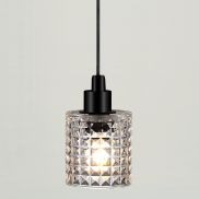 Nordlux Hollywood - lampe suspendue - Ø 10,8 x 317,7 cm - transparent