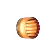 VK Lighting Glace - applique murale et plafonnier - Ø 13,5 x 8,5 cm - 5W dimmable LED inclus - ambre