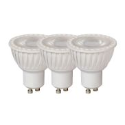Lucide Spots LED (lot de 3) - Ø 5 x 5,3 cm - GU10 - 5W dimmable - 3000K - blanc