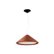 Faro Saigon-in - lampe suspendue - Ø 70 x 27,5 cm - Terracotta