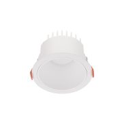 Nova Luce Luela - spot encastré - Ø 11,5 cm - taille encastrée Ø 10,5cm - 20W LED inclus - blanc