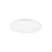 Nova Luce Perfect Profile - plafonnier télécommandé - Ø 100 x 10 cm - 120W LED dimmable inclus - 2700K-6000K - blanc
