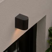 Nordlux Dion Single - applique murale extérieure - 6,6 x 9 cm - IP44 - noir