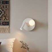 VK Lighting Sole - applique murale - Ø 16,5 x 13,2 cm - 3W LED inclus - blanc
