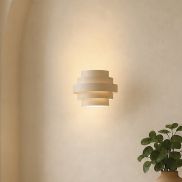 VK Lighting Aleria - applique murale - Ø 37 x 26 cm - 3 niveaux dimmables - 11W LED inclus - beige