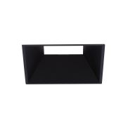 Nova Luce - cadre intérieur carré - 75 x 75 mm - noir