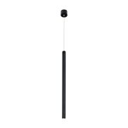 Nova Luce Ultrathin - lampe suspendue - Ø 2,5 x 150 cm - 3W LED inclus - noir
