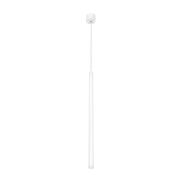 Nova Luce Ultrathin - lampe suspendue - Ø 2,5 x 150 cm - 3W LED inclus - blanc