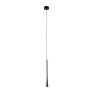 Faro Diana 400 - lampe suspendue - Ø 3,2 x 40 cm - 6W LED inclus - marron foncé
