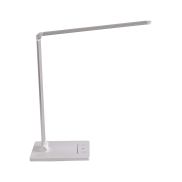 VK Lighting Nia - lampe de table - 19 x 38 x 12 cm - 7W dimmable LED inclus - blanc